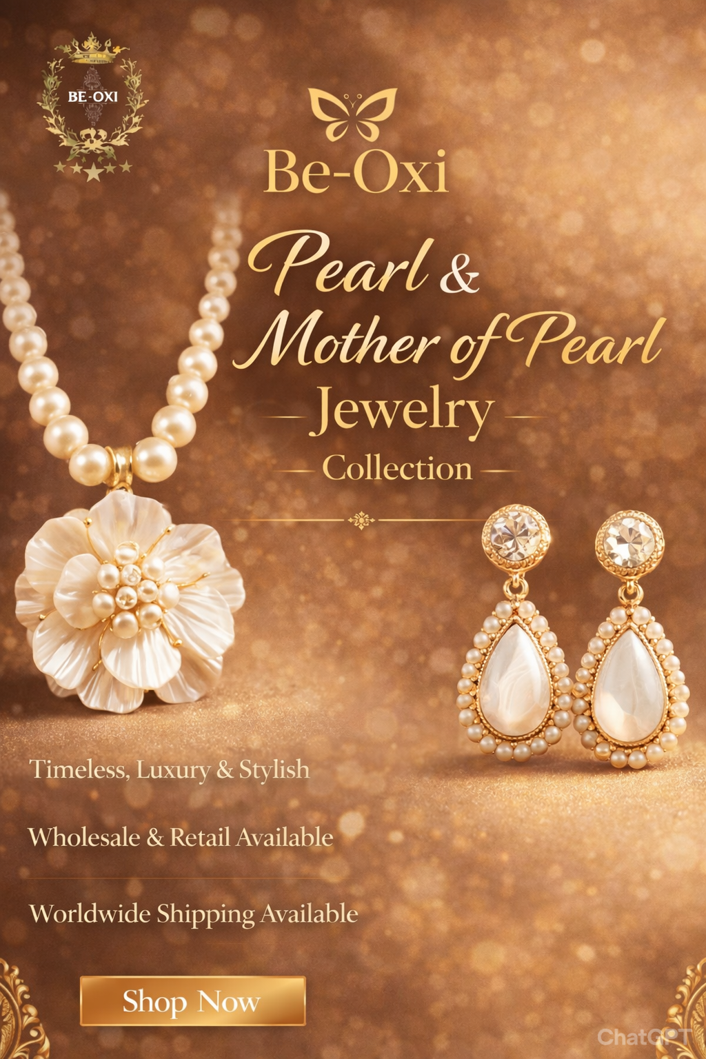 Pearl & Mother of Pearl Jewellery.