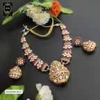 B2H430E3655 Premium Mossanite Hasuli Necklace