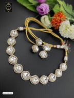 B6H120E1020 POLKI KUNDAN NECKLACE