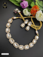B6H120E1020 POLKI KUNDAN NECKLACE