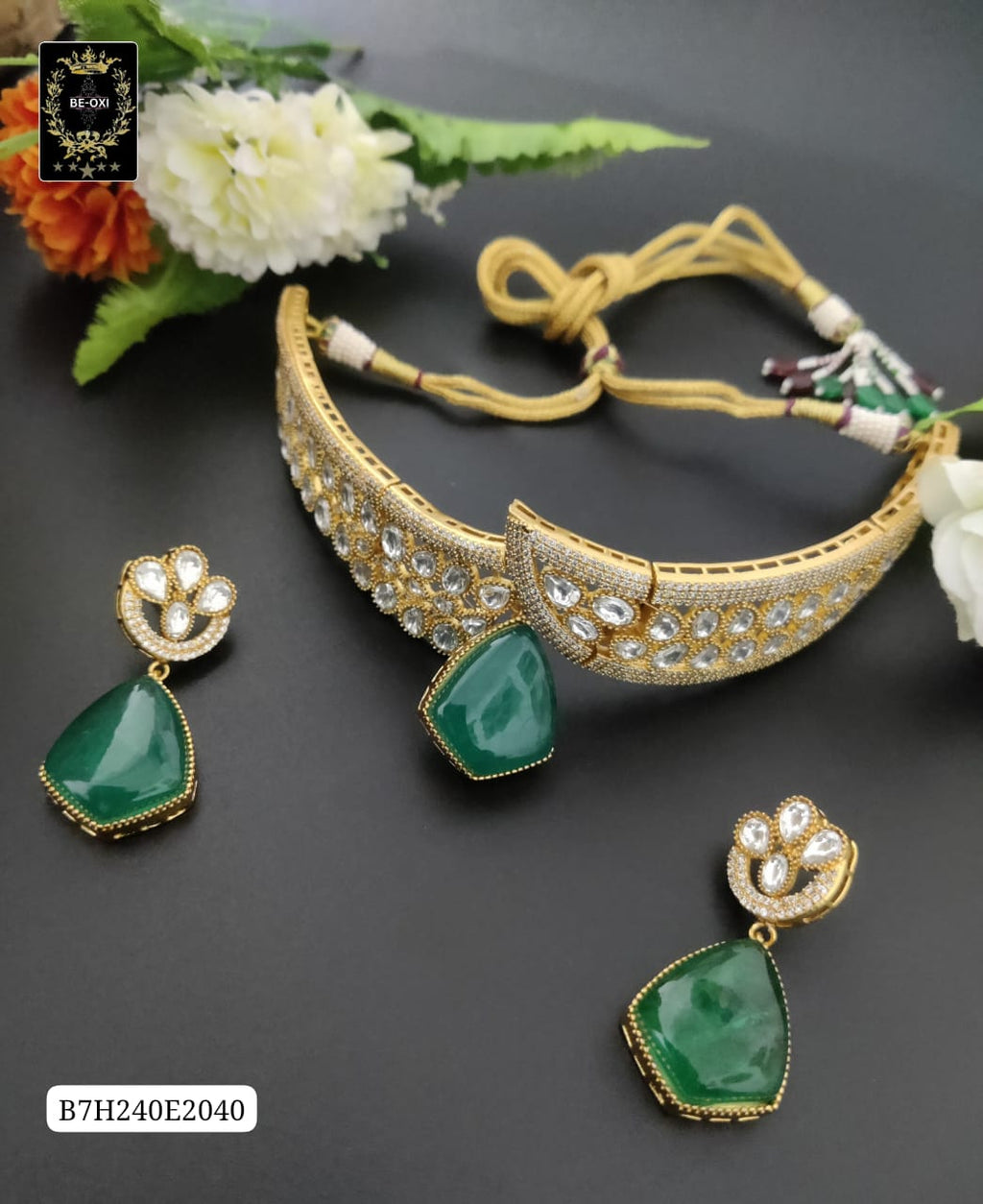 B7H240E2040 MOSSANITE CHOKER