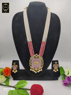 B11H200E1700 ELEPHANT MONALISA LONG NECKLACE