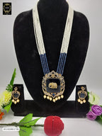 B11H200E1700 ELEPHANT MONALISA LONG NECKLACE