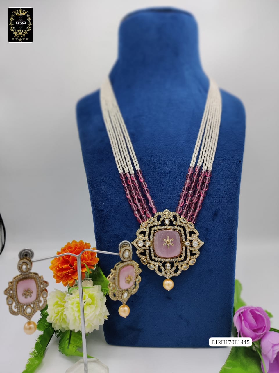 B12H170E1445  MONALISA LONG NECKLACE