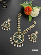 B18H100E850 MONALISA POLKI NECKLACE