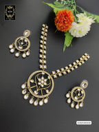 B18H100E850 MONALISA POLKI NECKLACE