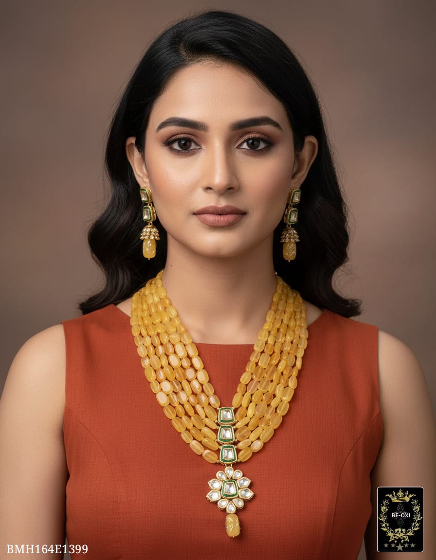 BMH164E1399 YELLOW ORIGINAL 5 LAYER KUNDAN LONG