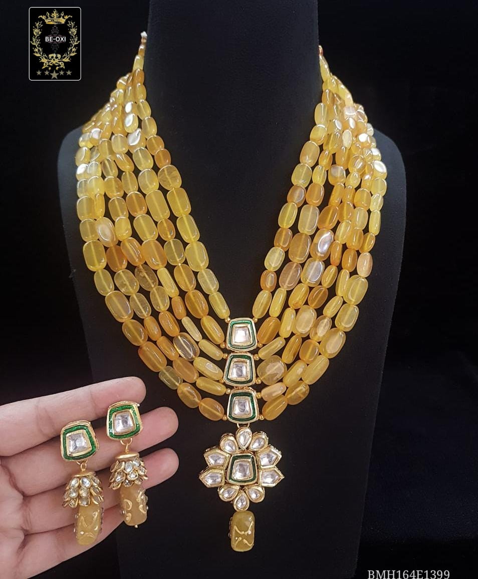 BMH164E1399 YELLOW ORIGINAL 5 LAYER KUNDAN LONG