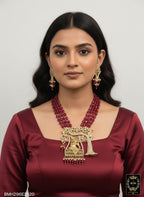 BMH296E2520 MARRON MOISSANITE KRISHNA LONG