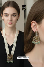 BMH160E1359 MINT KRISHNA BRASS MOSSANITE LONG