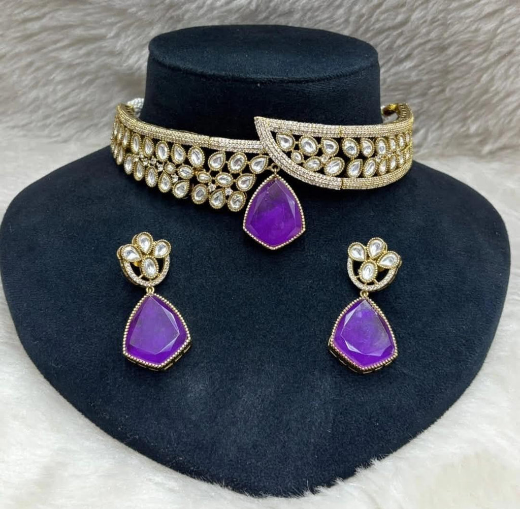 B7H240E2040 MOSSANITE CHOKER