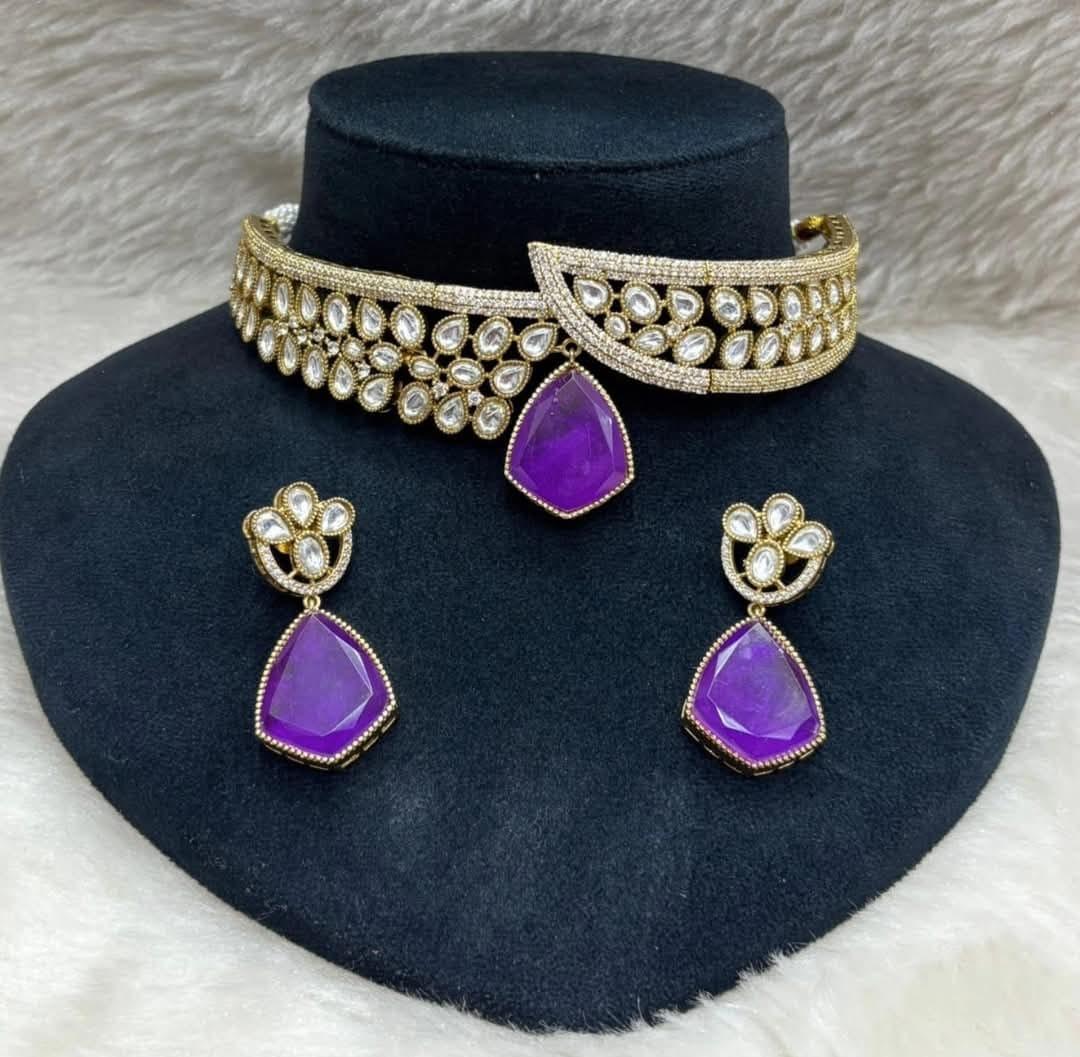 B7H240E2040 MOSSANITE CHOKER